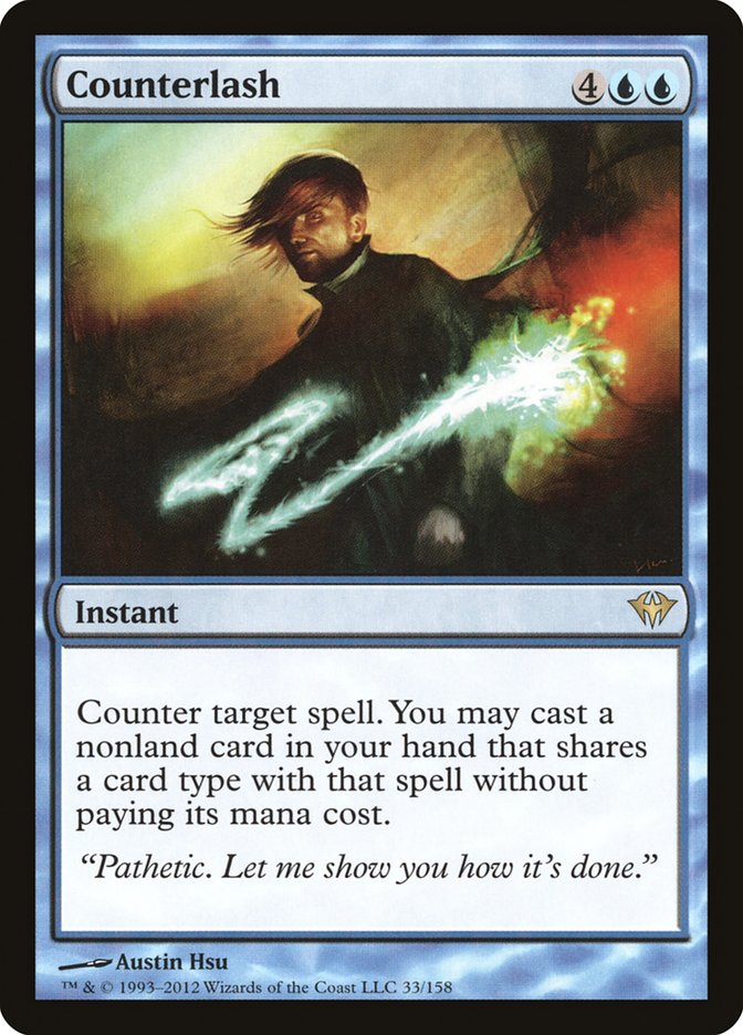 MTG Card Title: Counterlash DKA/33