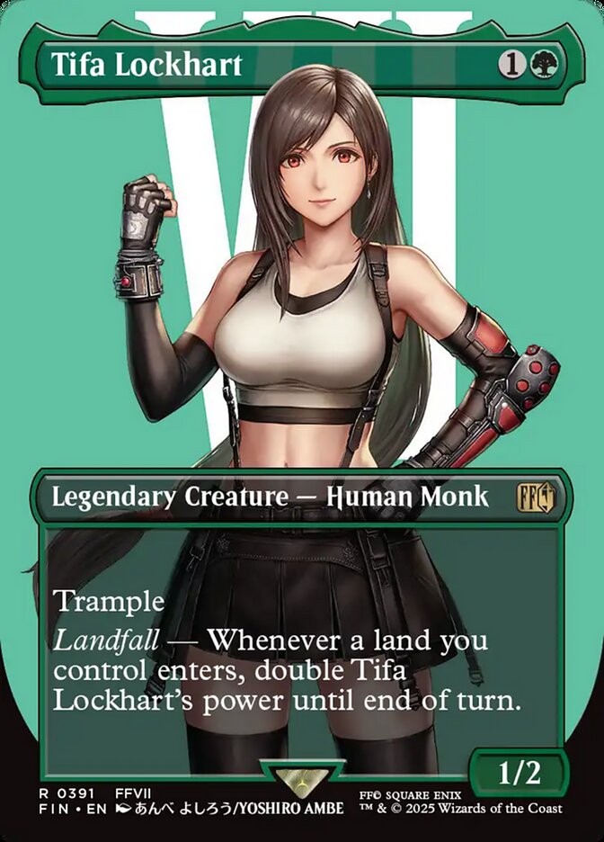 MTG Card Title: Tifa Lockhart FIN/391