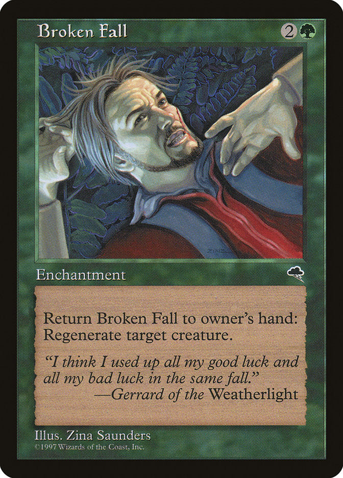 MTG Card Title: Broken Fall TMP/216