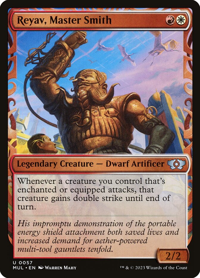 MTG Card Title: Reyav, Master Smith MUL/57