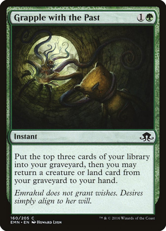 MTG Card Title: Grapple with the Past EMN/160