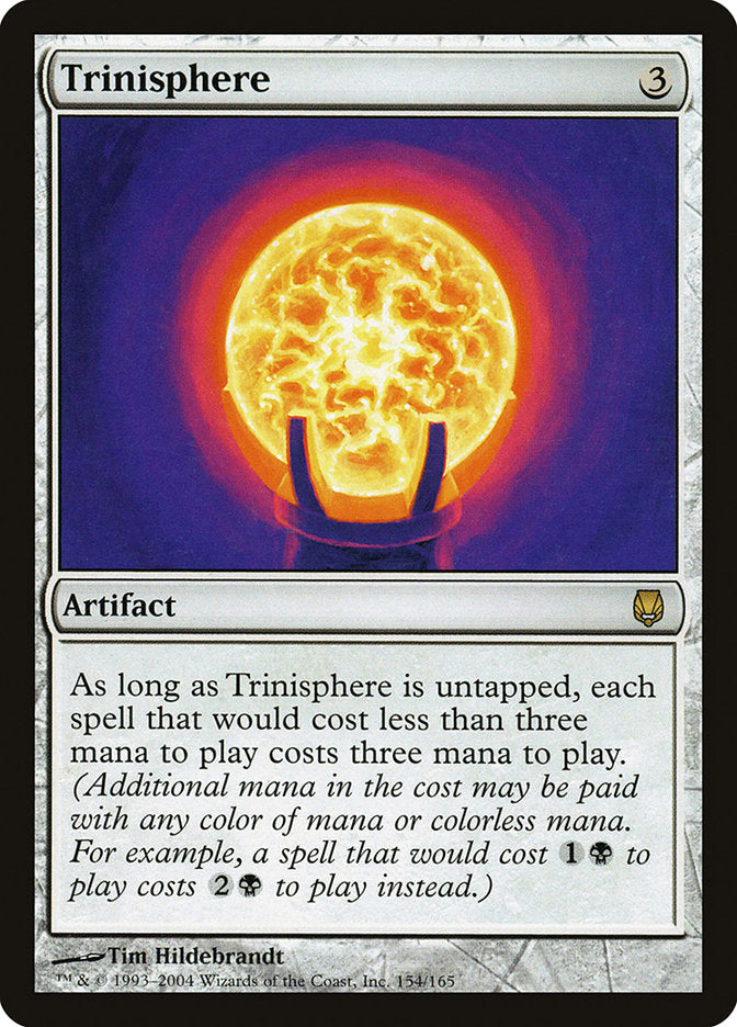 MTG Card Title: Trinisphere DST/154