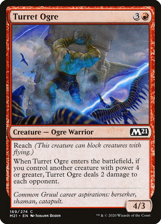MTG Card Title: Turret Ogre M21/169