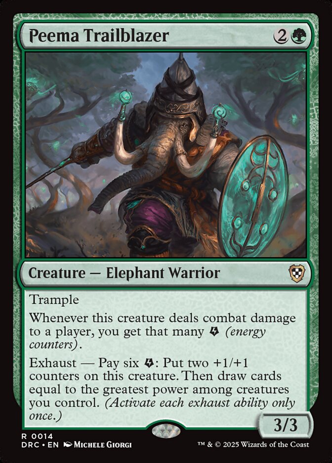 MTG Card Title: Peema Trailblazer DRC/14