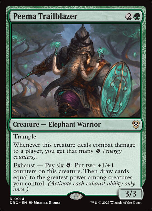 MTG Card Title: Peema Trailblazer DRC/14