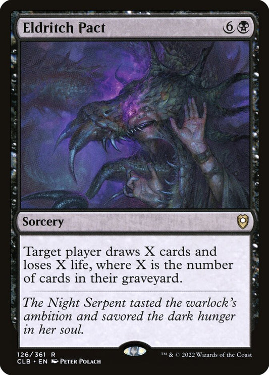 MTG Card Title: Eldritch Pact CLB/126
