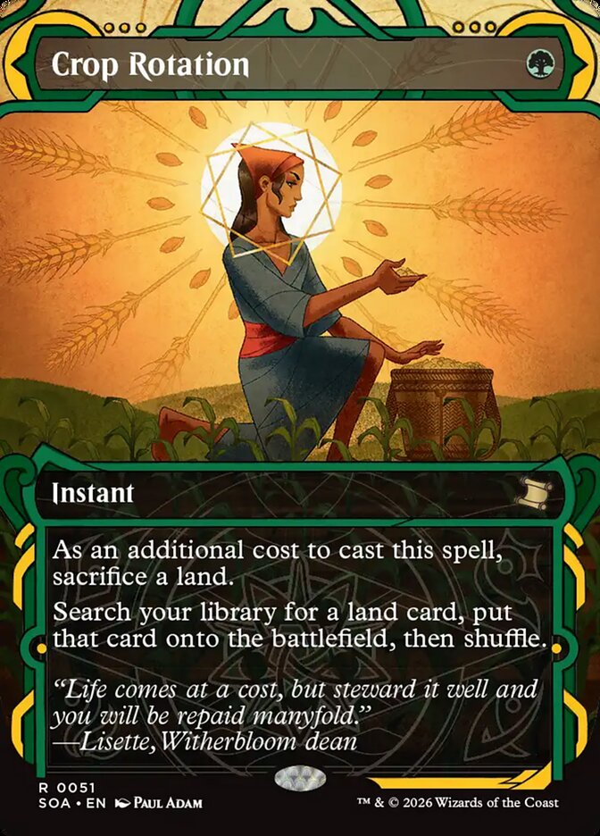 MTG Card Title: Crop Rotation SOA/51