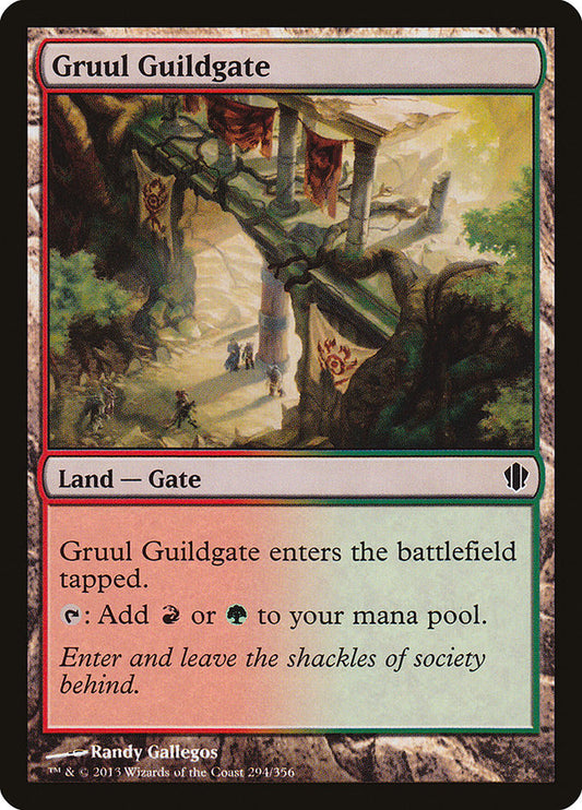MTG Card Title: Gruul Guildgate C13/294