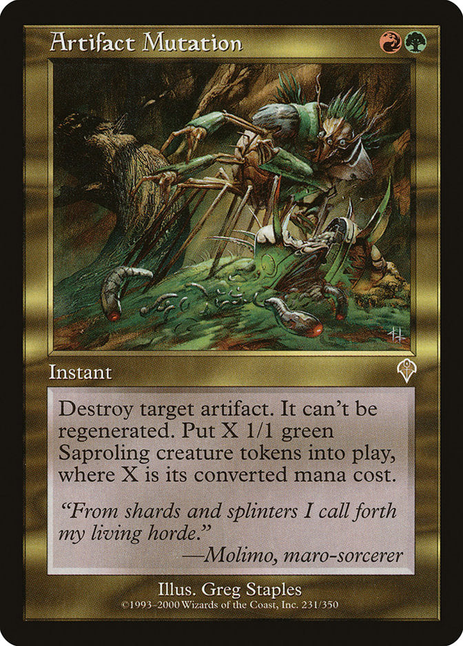 MTG Card Title: Artifact Mutation INV/231