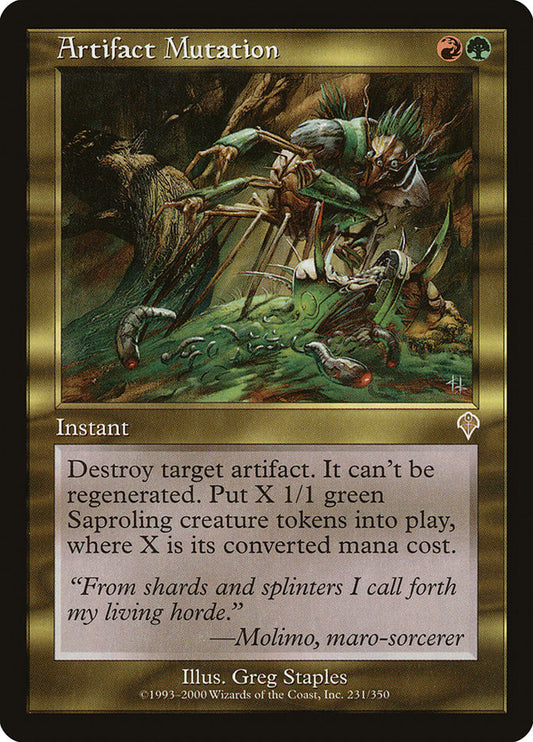 MTG Card Title: Artifact Mutation INV/231