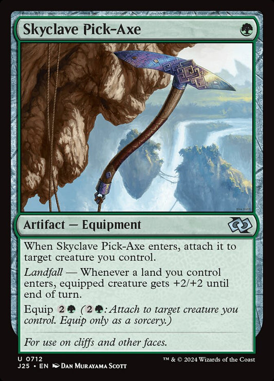 MTG Card Title: Skyclave Pick-Axe J25/712