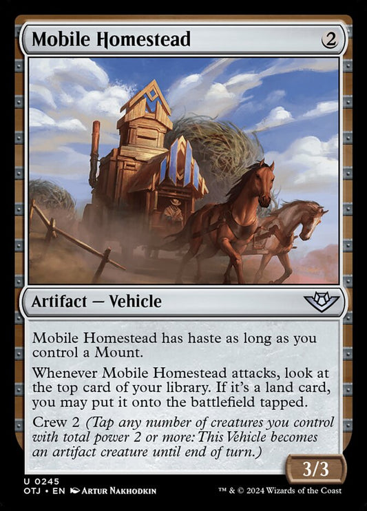 MTG Card Title: Mobile Homestead OTJ/245
