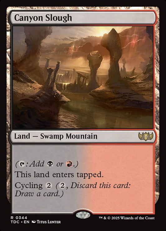 MTG Card Title: Canyon Slough TDC/344