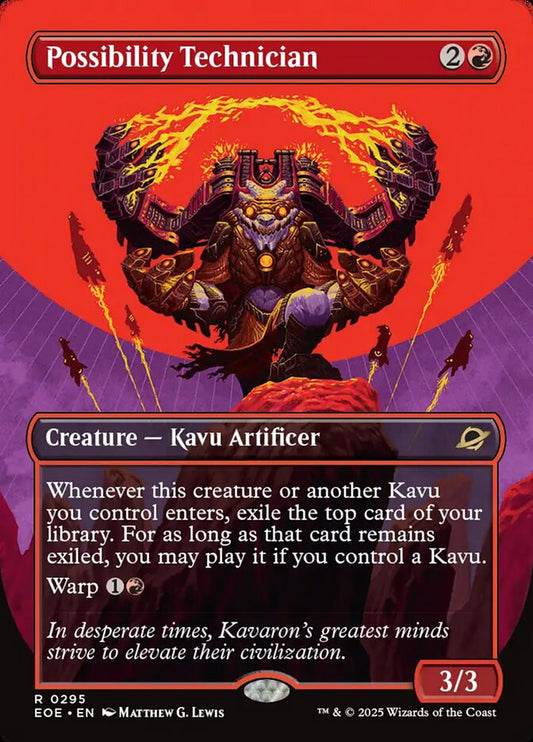 MTG Card Title: Possibility Technician EOE/295