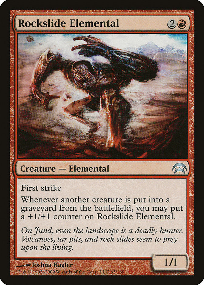 MTG Card Title: Rockslide Elemental HOP/63