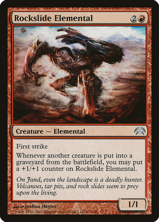 MTG Card Title: Rockslide Elemental HOP/63