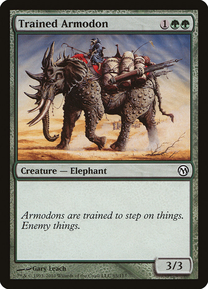 MTG Card Title: Trained Armodon DPA/85