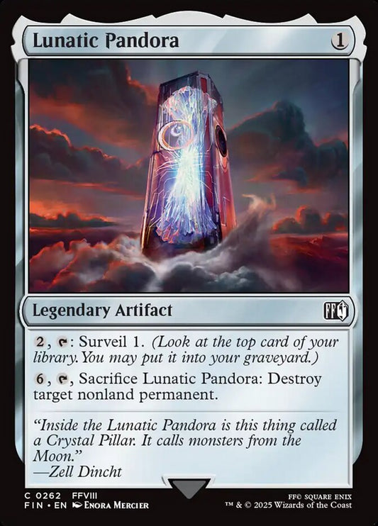 MTG Card Title: Lunatic Pandora FIN/262
