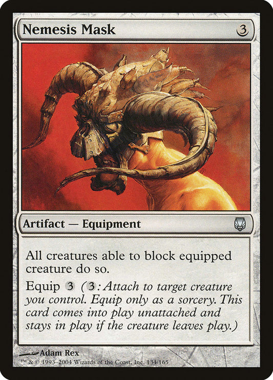 MTG Card Title: Nemesis Mask DST/134