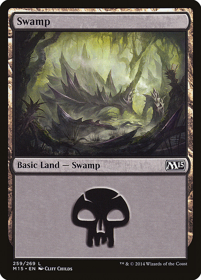 MTG Card Title: Swamp M15/259
