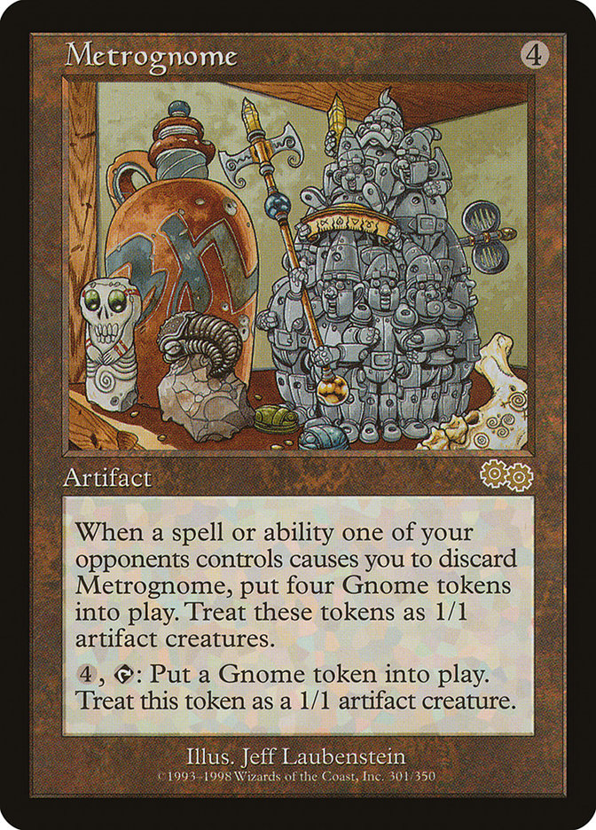 MTG Card Title: Metrognome USG/301