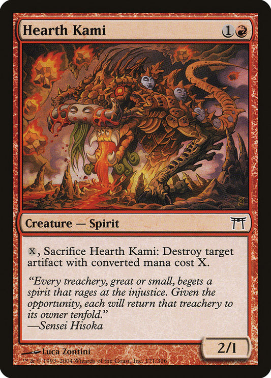 MTG Card Title: Hearth Kami CHK/171