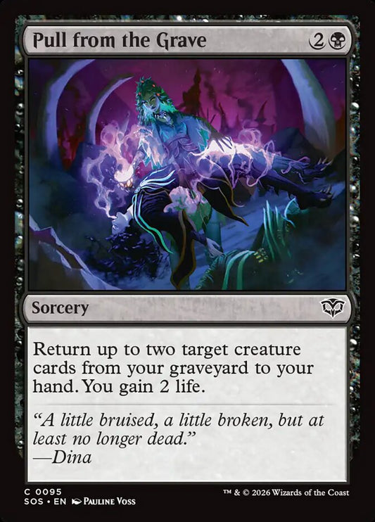 MTG Card Title: Pull from the Grave SOS/95