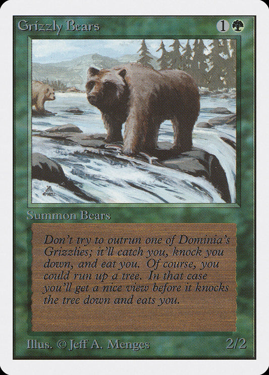 MTG Card Title: Grizzly Bears 2ED/200