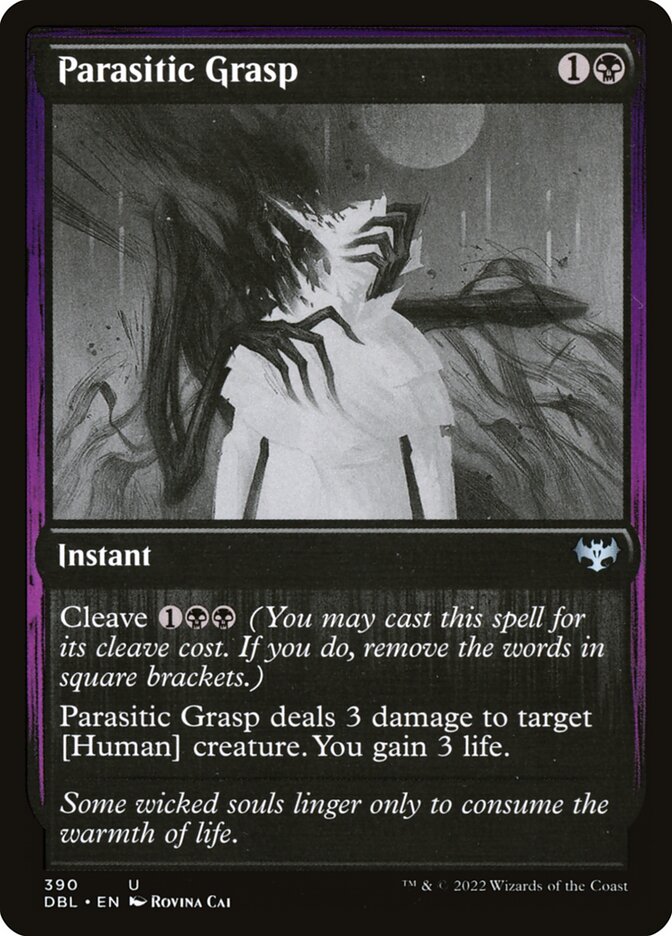 MTG Card Title: Parasitic Grasp DBL/390