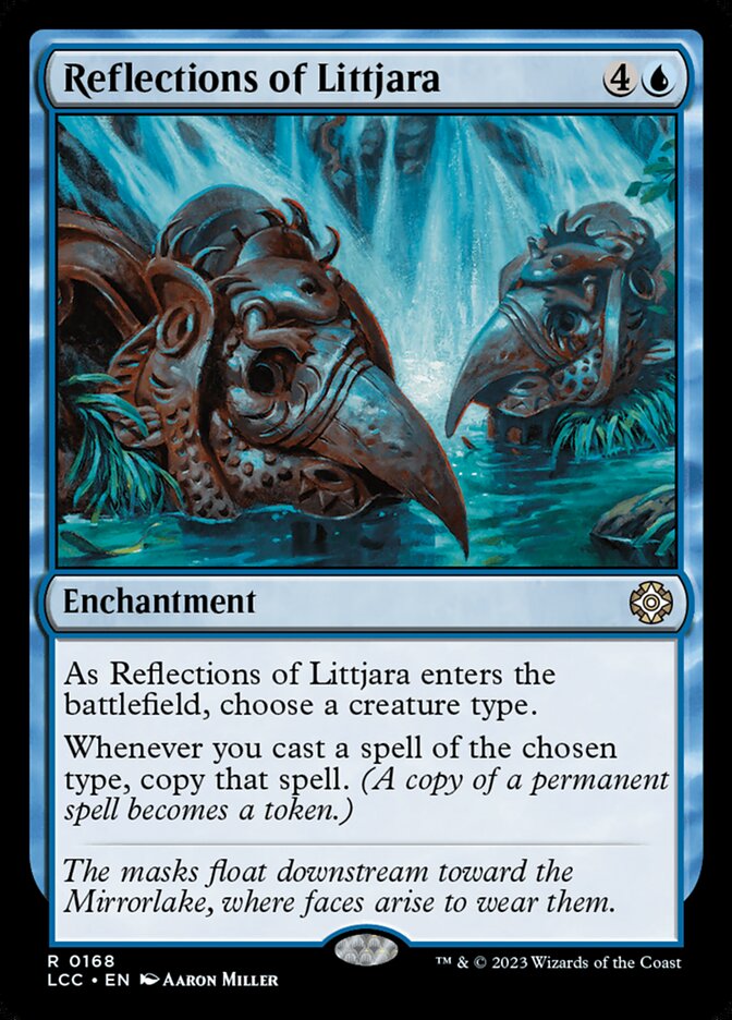 MTG Card Title: Reflections of Littjara LCC/168