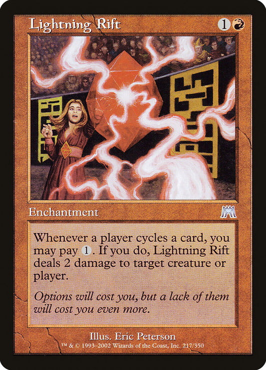 MTG Card Title: Lightning Rift ONS/217