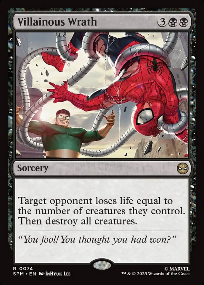MTG Card Title: Villainous Wrath SPM/74