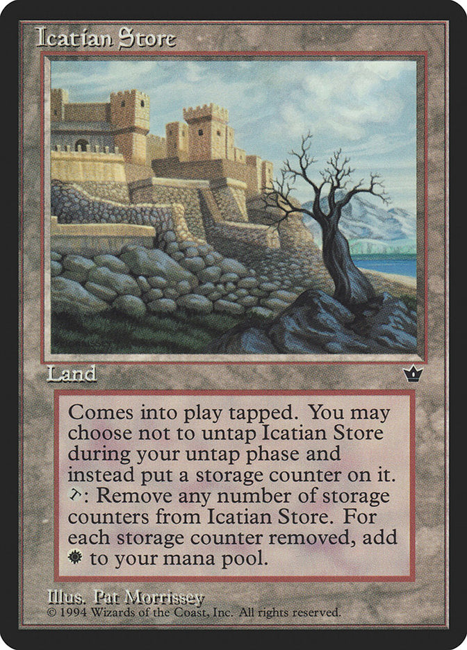 MTG Card Title: Icatian Store FEM/98