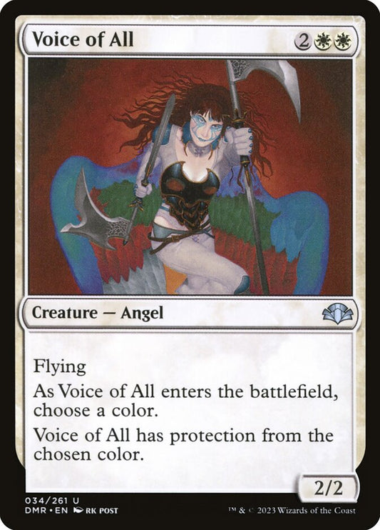 MTG Card Title: Voice of All DMR/34