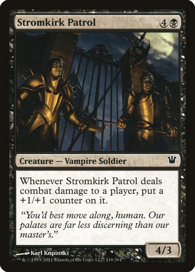 MTG Card Title: Stromkirk Patrol ISD/118