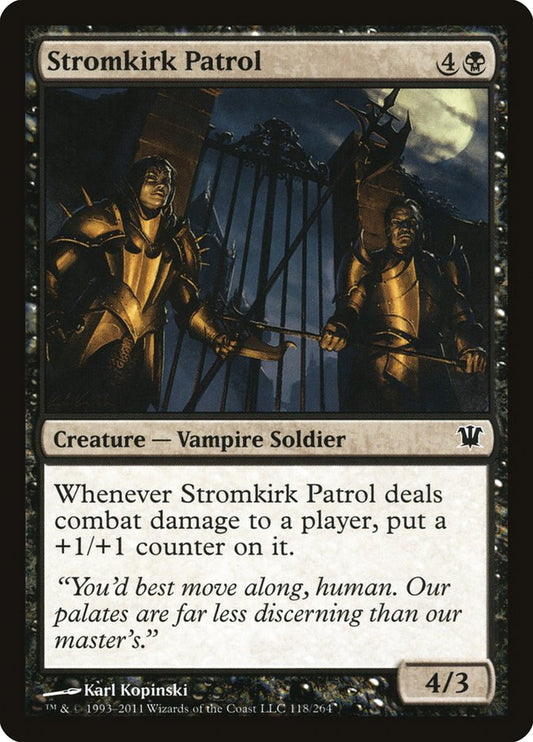 MTG Card Title: Stromkirk Patrol ISD/118