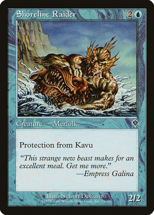 MTG Card Title: Shoreline Raider INV/73