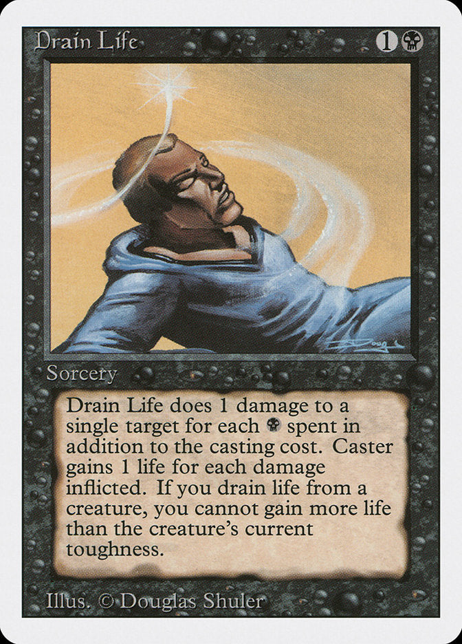MTG Card Title: Drain Life 3ED/106