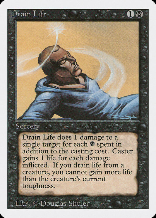 MTG Card Title: Drain Life 3ED/106