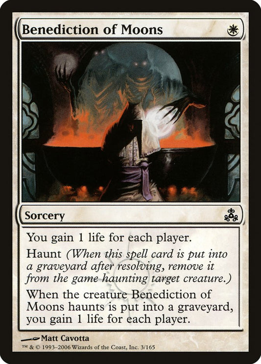 MTG Card Title: Benediction of Moons GPT/3