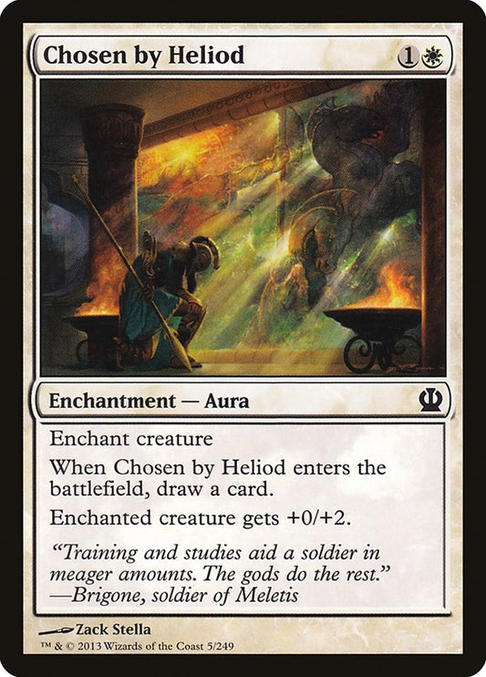 MTG Card Title: Chosen by Heliod THS/5