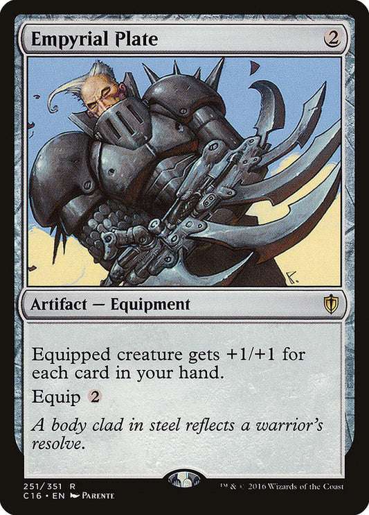 MTG Card Title: Empyrial Plate C16/251