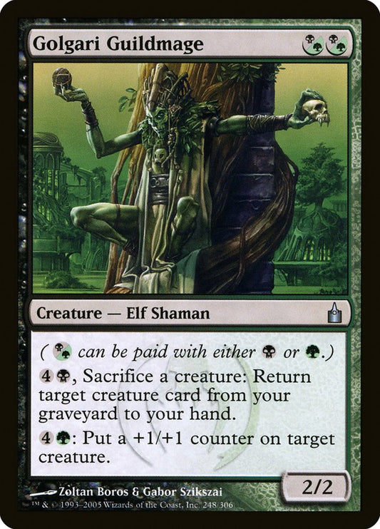 MTG Card Title: Golgari Guildmage RAV/248