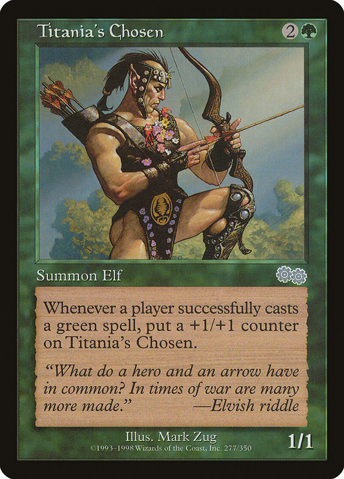 MTG Card Title: Titania's Chosen USG/277