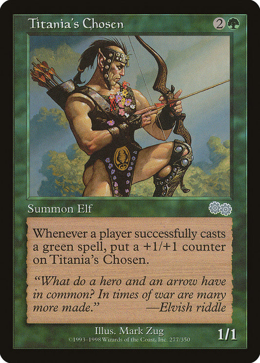 MTG Card Title: Titania's Chosen USG/277