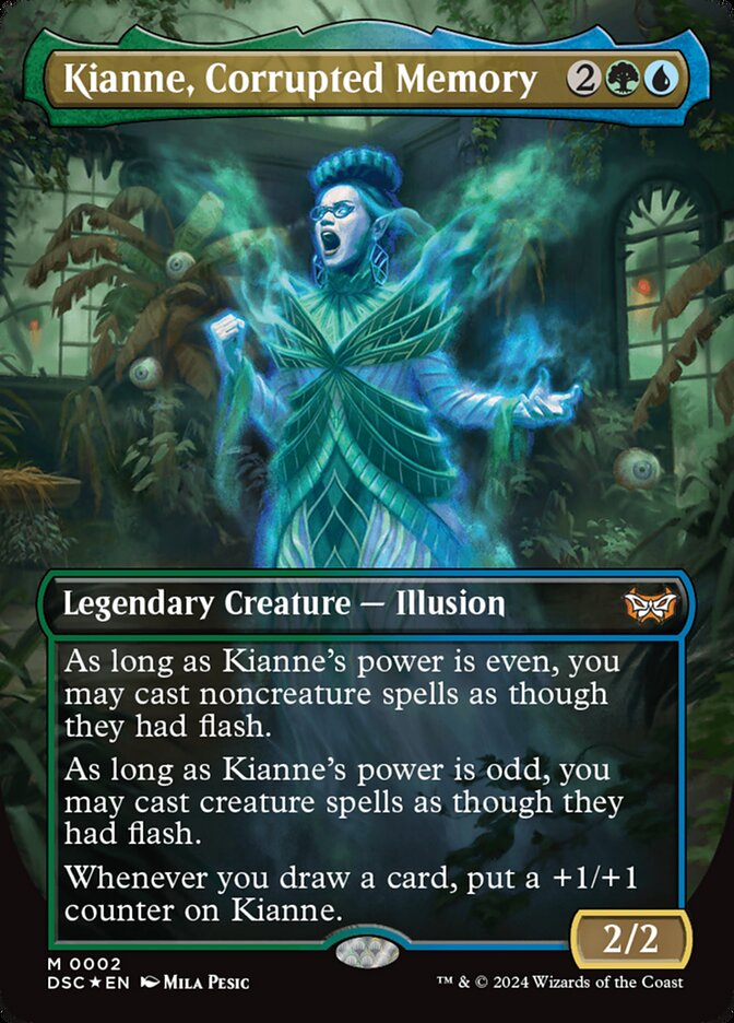 MTG Card Title: Kianne, Corrupted Memory DSC/2