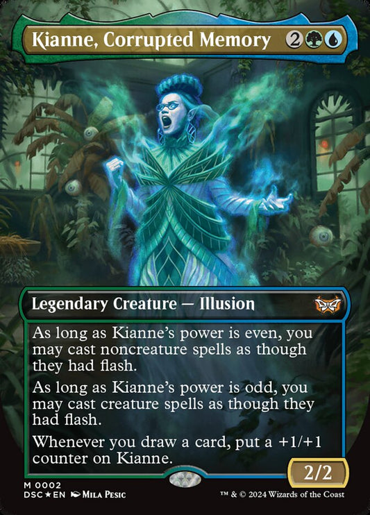 MTG Card Title: Kianne, Corrupted Memory DSC/2
