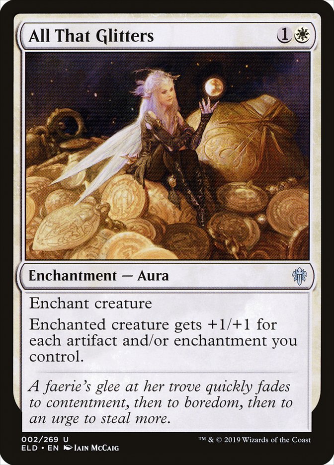 MTG Card Title: All That Glitters ELD/2