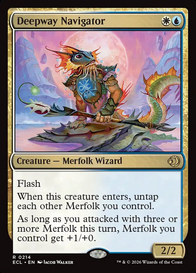 MTG Card Title: Deepway Navigator ECL/214