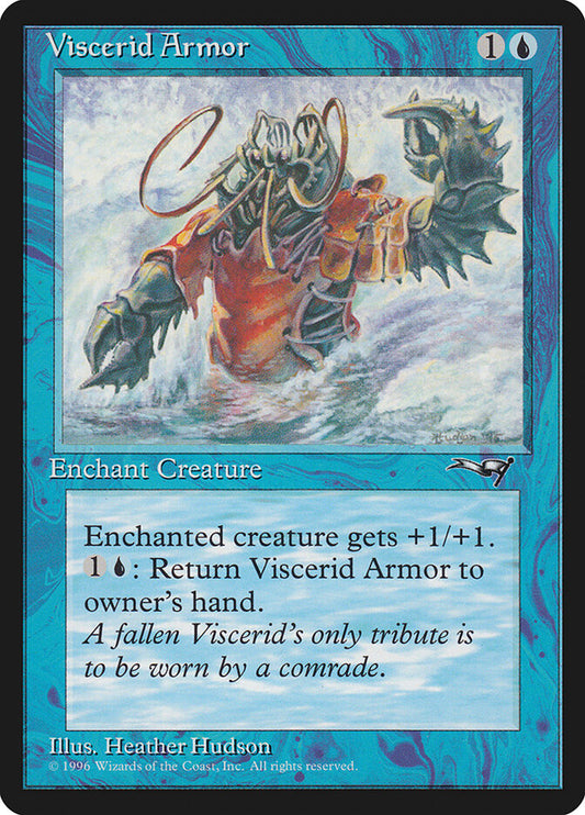 MTG Card Title: Viscerid Armor ALL/41a
